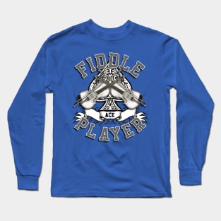 ACE FIDDLE PLAYER Long Sleeve T-Shirt